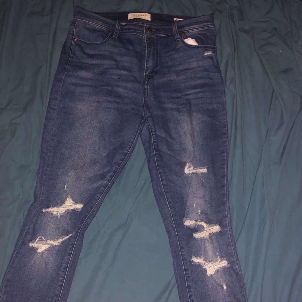 High waisted dark wash Pacsun jeans (NEW!)